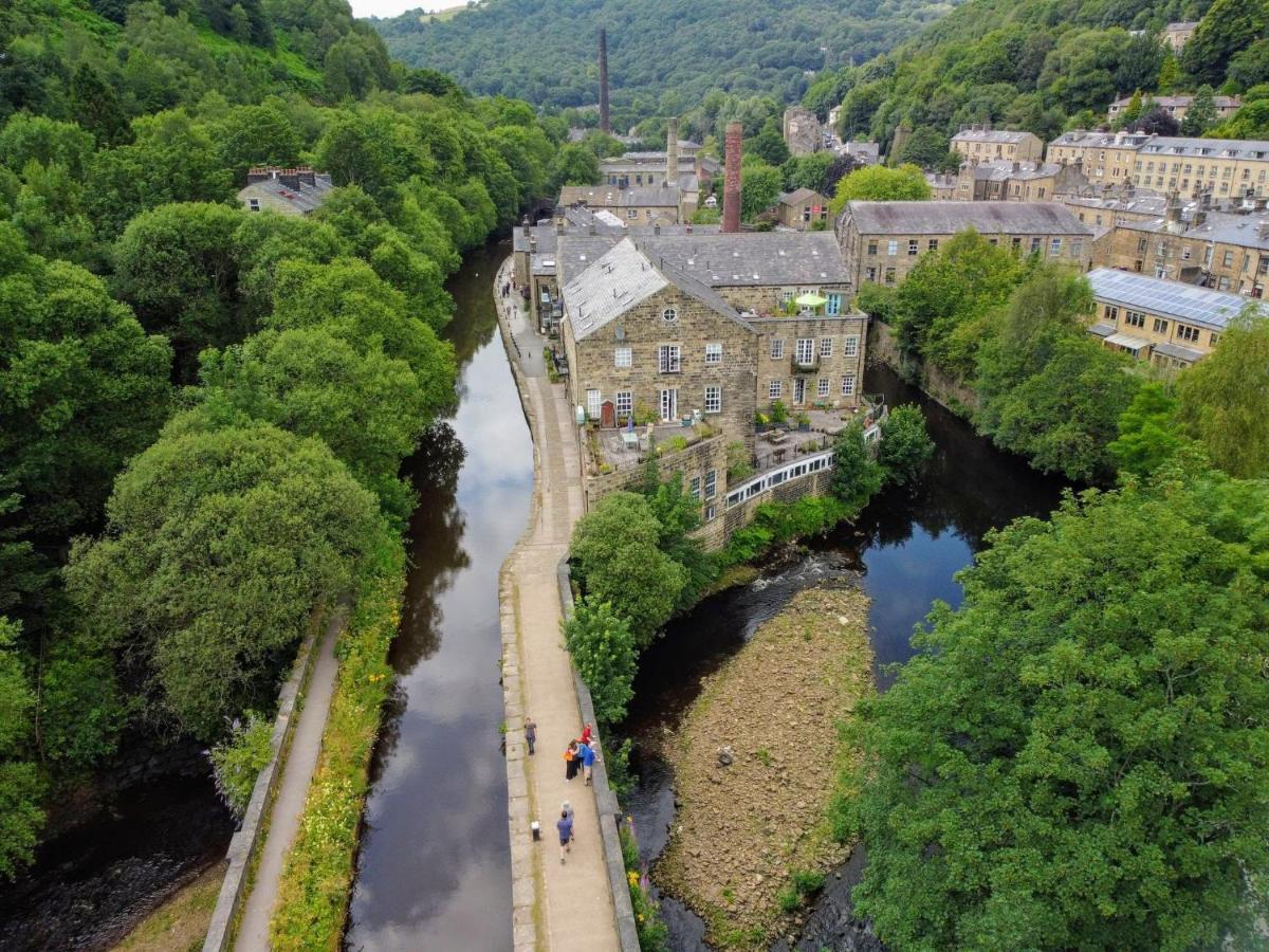 Hebble End Works Apartment 2 Hebden Bridge Esterno foto